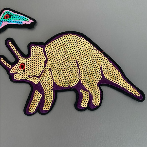 Dinosaur sequin patches NEW - Picture 8 of 8
